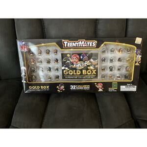 TeenyMates ''NFL' Gold Box Set 32 Action Figure new in box
